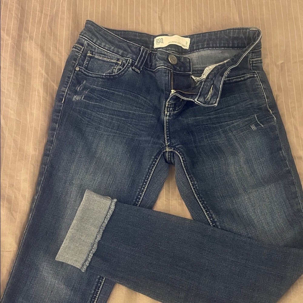 RSQ Melrose Cuff Ankle Skinny Jeans for Women